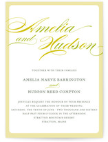 Float + Spring Shades Wedding Invitations