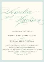 Float + Spring Shades Wedding Invitations