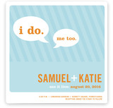 Smart Conversation Wedding Invitations