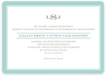 Classic Prep Wedding Invitations