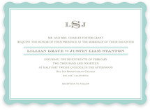 Classic Prep Wedding Invitations
