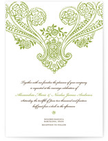 Spanish Lace Wedding Invitations