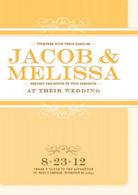 Summer's Eve Wedding Invitations