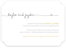 The Happy Couple Wedding Invitations
