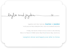 The Happy Couple Wedding Invitations