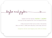 The Happy Couple Wedding Invitations