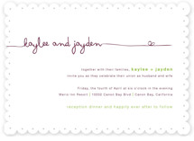 The Happy Couple Wedding Invitations