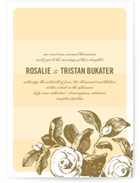 stem striate Wedding Invitations