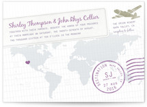 A Faraway Destination Wedding Invitations