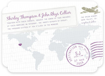 A Faraway Destination Wedding Invitations