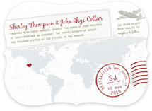 A Faraway Destination Wedding Invitations
