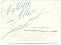 Winter Flourish Wedding Invitations