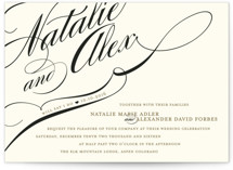 Winter Flourish Wedding Invitations