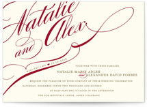 Winter Flourish Wedding Invitations