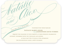 Winter Flourish Wedding Invitations