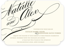 Winter Flourish Wedding Invitations
