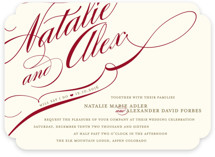 Winter Flourish Wedding Invitations