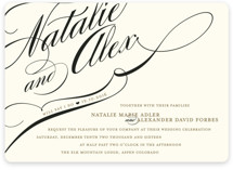 Winter Flourish Wedding Invitations