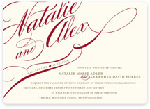 Winter Flourish Wedding Invitations