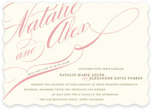 Winter Flourish Wedding Invitations