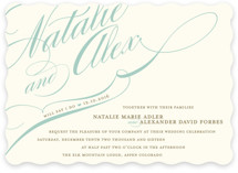 Winter Flourish Wedding Invitations