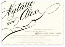 Winter Flourish Wedding Invitations