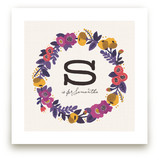 Garden Wreath Art Prints