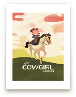 Lil' Cowgirl Art Prints