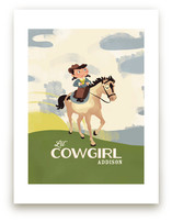 Lil' Cowgirl Art Prints