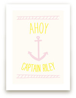 Ahoy Matey Art Prints