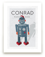 Feathered Robot Art Prints