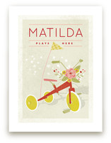 Botanical Tricycle Art Prints