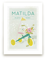 Botanical Tricycle Art Prints