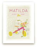 Botanical Tricycle Art Prints