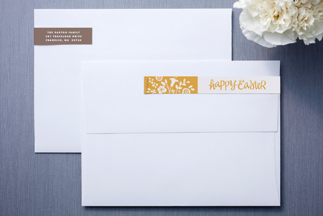 Crafted Easter Skinnywrap™ Address Labels
