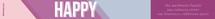 Pastel Dyed Stripes Skinny-Wrap™ Address Labels