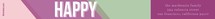 Pastel Dyed Stripes Skinny-Wrap™ Address Labels