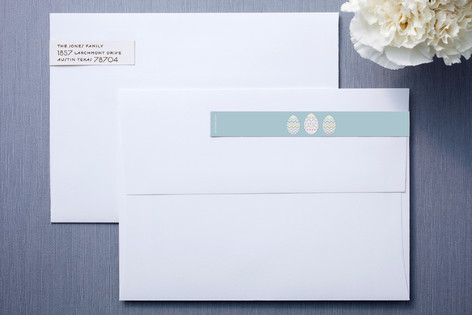 Easter Eggs Skinnywrap™ Address Labels