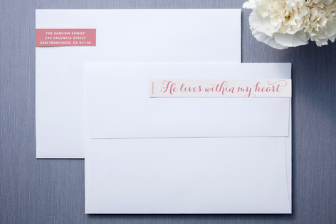 In My Heart Skinnywrap™ Address Labels