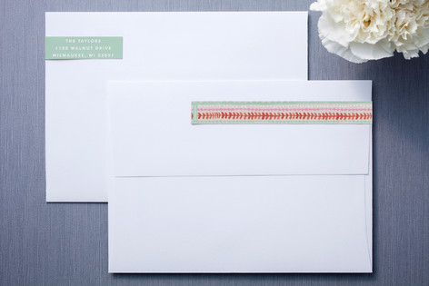 Painted Stripe Skinnywrap™ Address Labels
