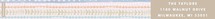 Painted Stripe Skinnywrap™ Address Labels