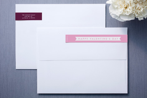 Patterned Love Skinny-Wrap™ Address Labels