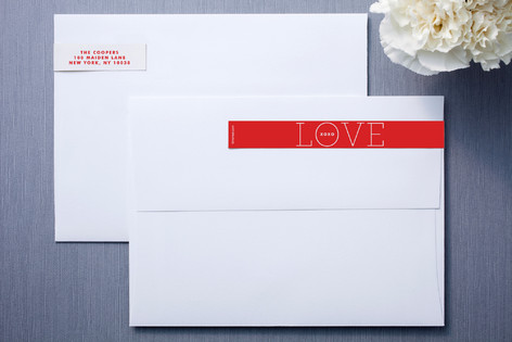 Love You Skinnywrap™ Address Labels