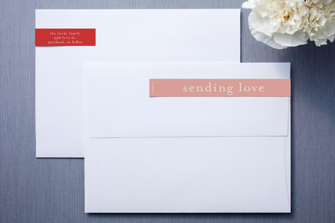 Handmade Heart Skinny-WrapÃ¢â€žÂ¢ Address Labels