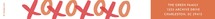 XOXO Bunting Banners Skinnywrap™ Address Labels
