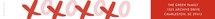 XOXO Bunting Banners Skinnywrap™ Address Labels