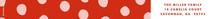 Gone Dotty Skinnywrap™ Address Labels