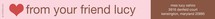 Pink Velvet Skinnywrap™ Address Labels