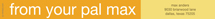 Pumpkin Orange Skinny-Wrap Address Labels, by Minted