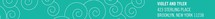 BLOCK PRINT WAVES Skinnywrap™ Address Labels